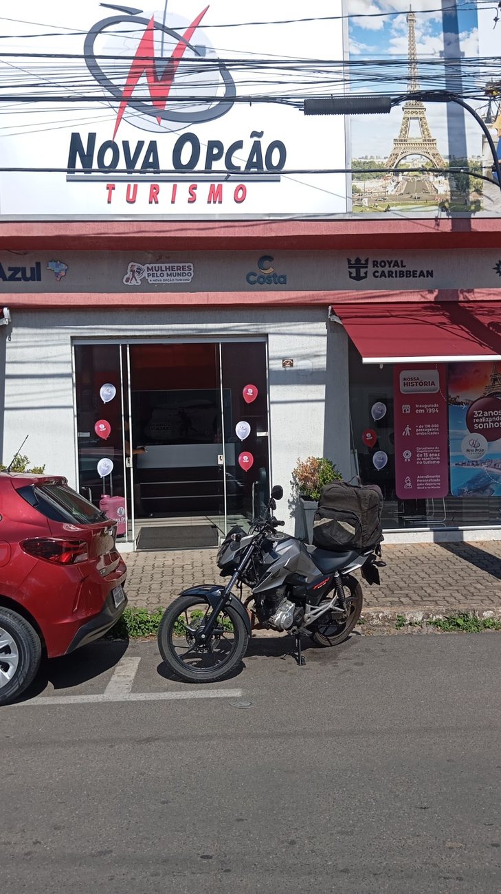 Moto da Imperador Express em entrega